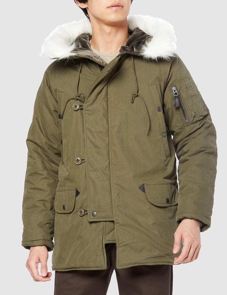 Внешняя летная куртка OLIVE DRAB XXL [Хьюстон] N/C N-3B Мужская