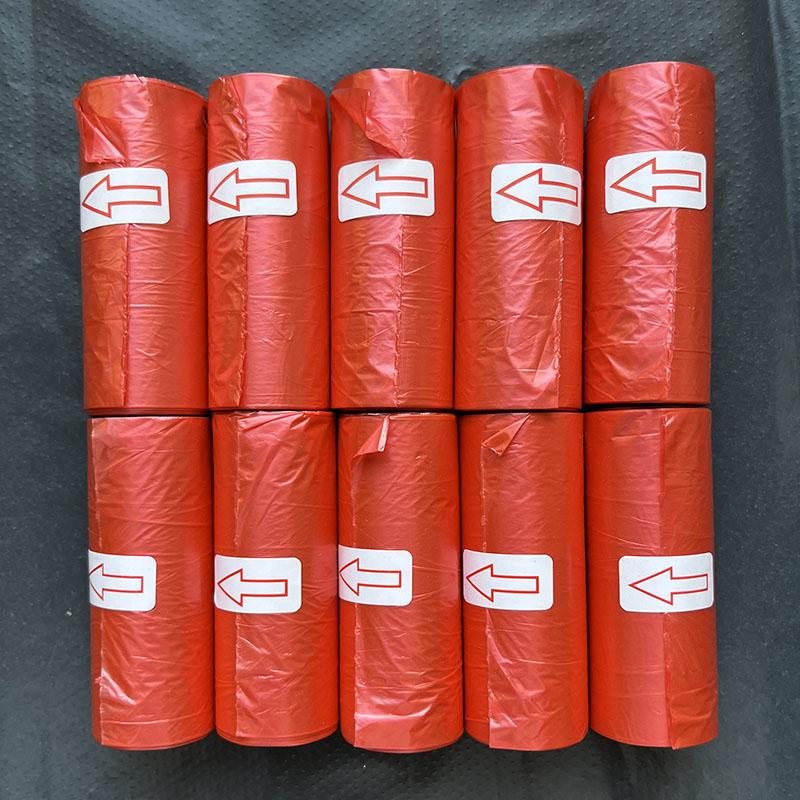 10 рулонов 150 шт., разлагаемые мешки для мусора для домашних животных, мешки для мусора для собак и кошек, сменный мешок для мусора, уличный домашний чистый сменный мешок для мусора