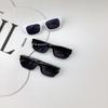 Модные детские солнцезащитные очки в ретро-стиле, симпатичная коробка, модные солнцезащитные очки с вогнутой оправой, детские солнцезащитные очки для защиты глаз