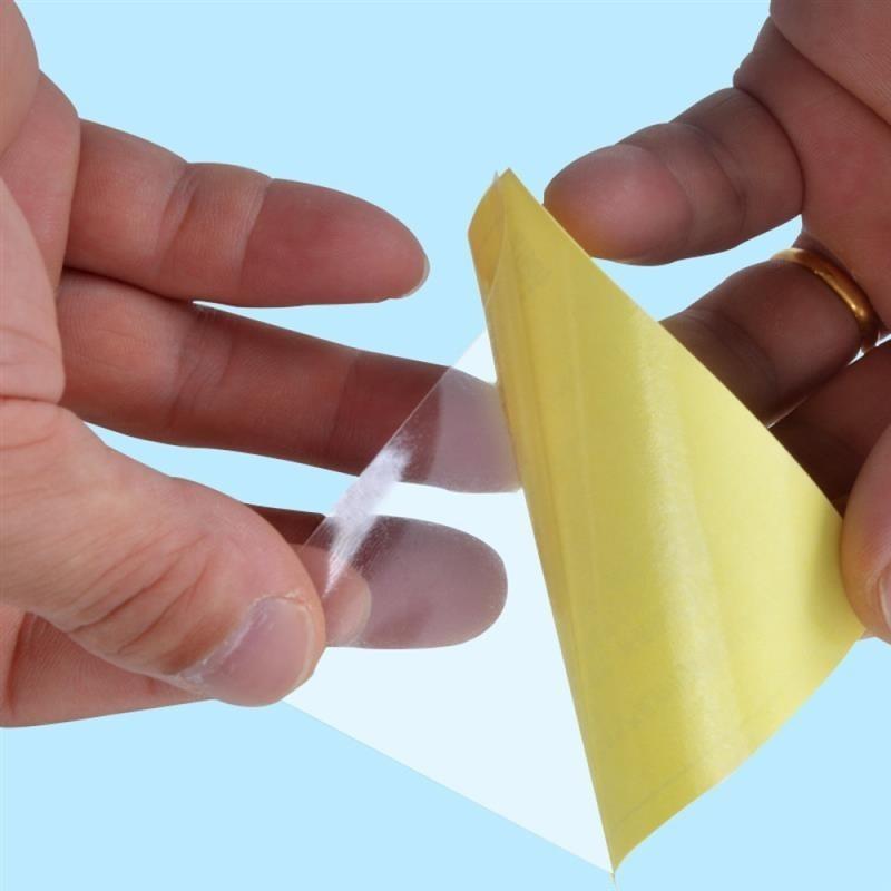 50 шт. водонепроницаемая прозрачная самоклеящаяся наклейка тканевая заплатка для ремонта палатки куртка на открытом воздухе лента не легко порвать инструмент для заплатки