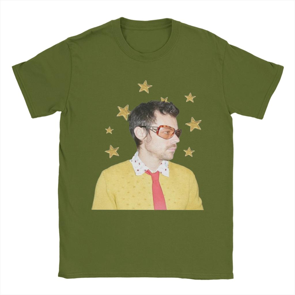 Unisex s Harrys Styles Fan Art T Shirt Cotton Clothes Fashion Short Sleeve Round Neck Tees Plus Size TShirts