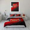Red Arsenal logo design. Bedding sets Duvet cover sets Duvet covers Pillowcases(1 * Duvet Cover 2 * Pillowcases without duvet insert)