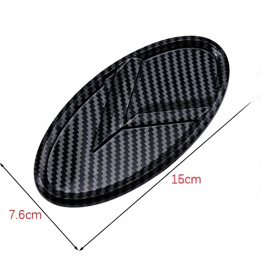 1Pc 3D ABS Car Front Hood Badge Sticker Rear Trunk Logo Emblem Decal Auto Decoration Accessories