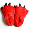 Winter Warm Soft Indoor Floor Slippers Unisex Shoes Paw Funny Animal Christmas Monster Dinosaur Claw Shoes