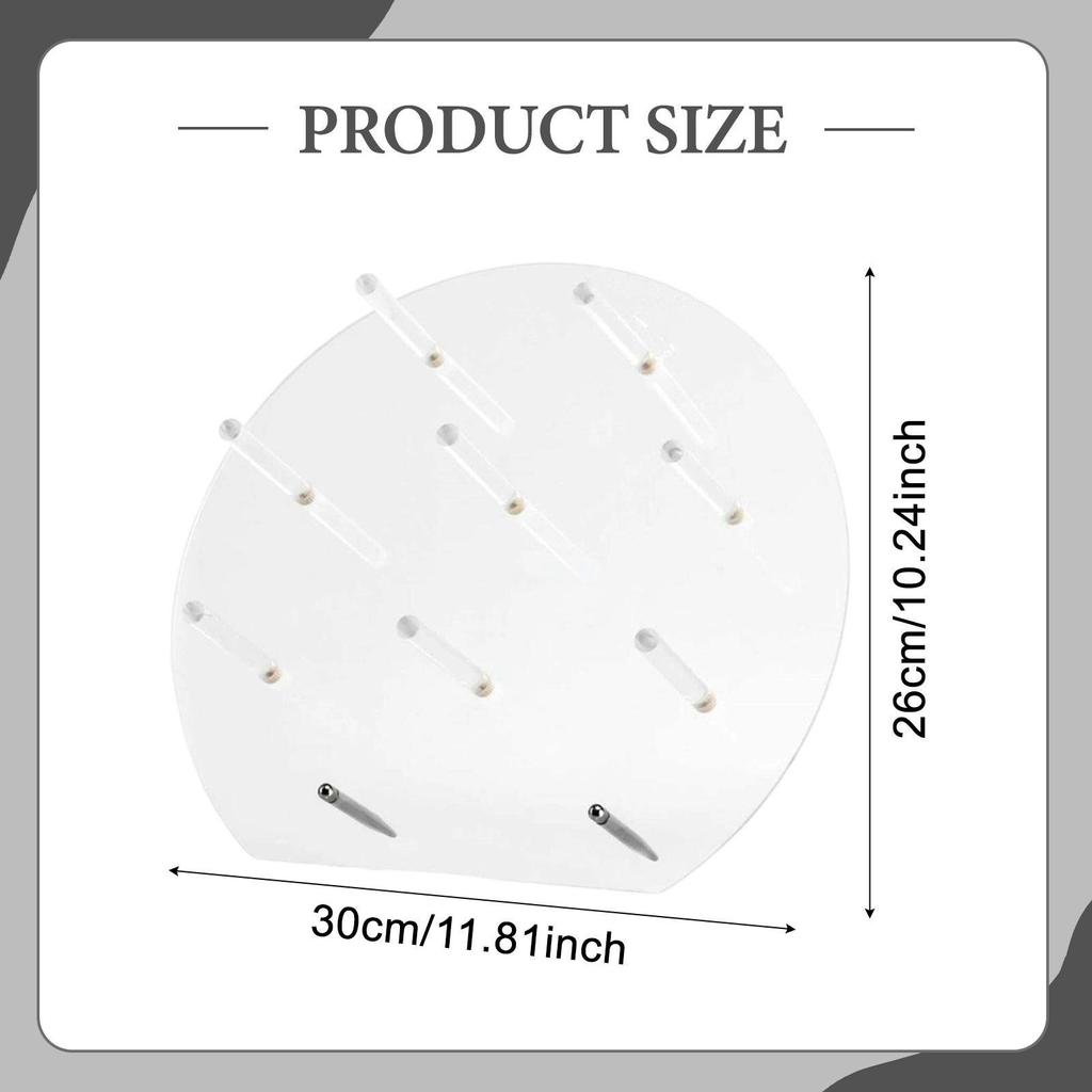 Transparent Acrylic Donut Rack Pastry Display Stand Doughnut Holder Decorative Centerpiece for Kitchen Baby Shower