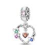 925 Silver Charms DIY Bracelet Beads Travel Camera Mailbox Heart Flower Graduation Gift for Women Fine Jewelry