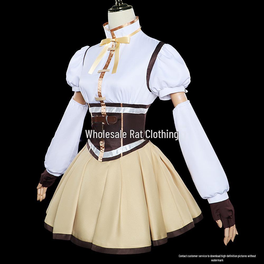 Боевой костюм для косплея Magical Girl Madoka Tomoe Asami - женский двухмерный костюм на Хэллоуин