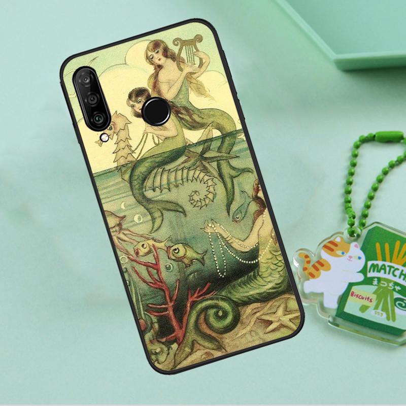 Чехол для Huawei Nova Y90 Y70 Y60 Y61 Y91 Y72 9 10 SE 12i 12s 11i 5T P60 Pro P20 P30 P40 Lite с рисунком Морская звезда и Морской конек