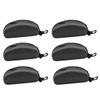 Sunglasses Case Large Size Fits Most Glasses And Sunglassese Carry Bag Hard Zipper Box Travel Pack Pouch Case 1/3/6pcs