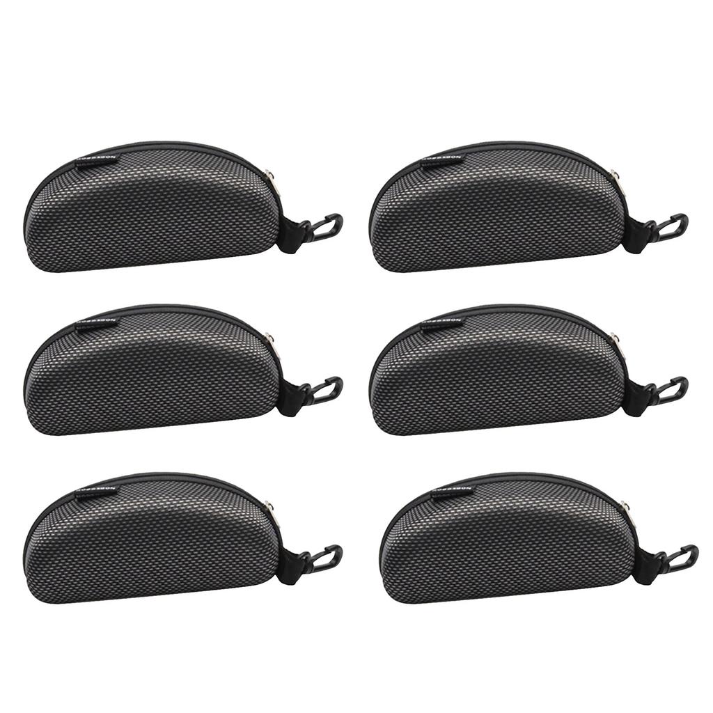 Sunglasses Case Large Size Fits Most Glasses And Sunglassese Carry Bag Hard Zipper Box Travel Pack Pouch Case 1/3/6pcs