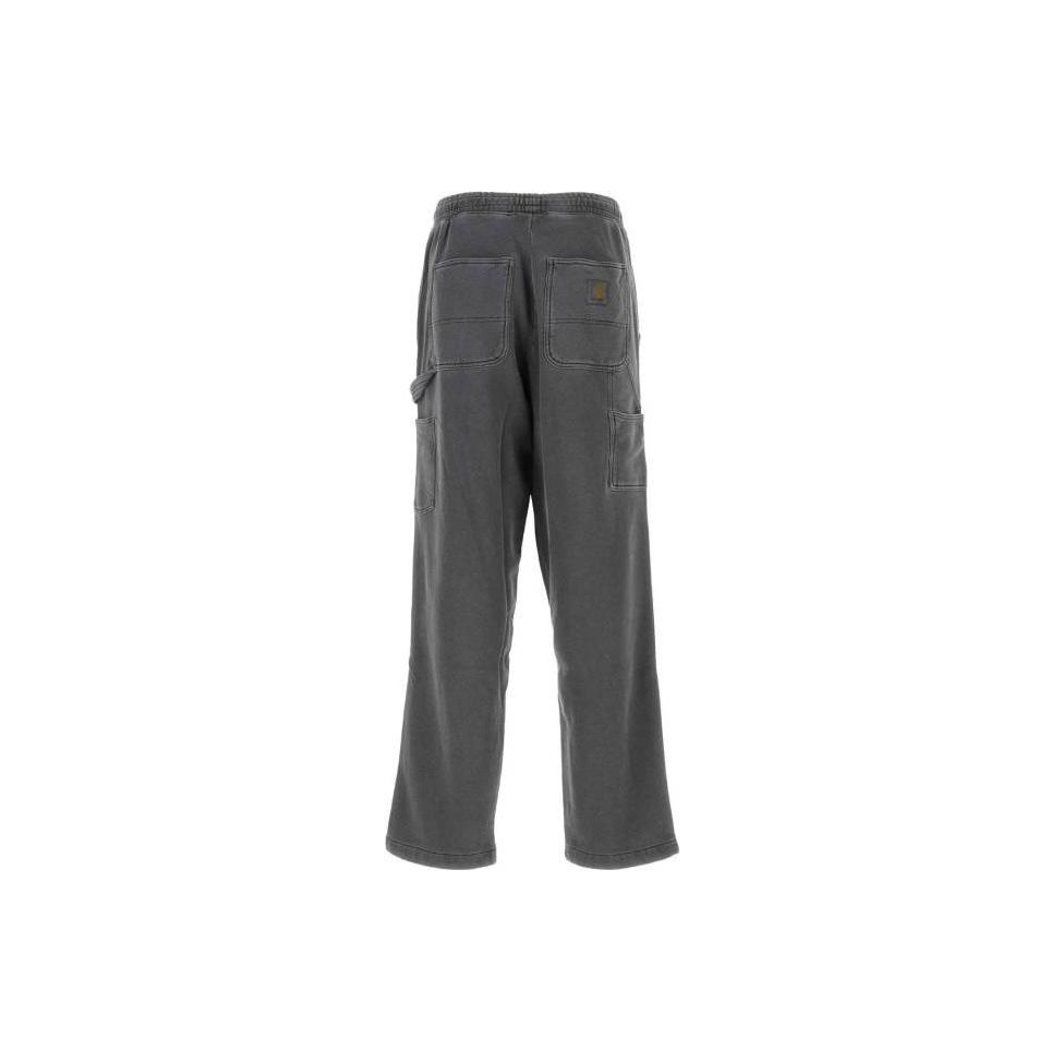 Carhartt WIP SS23 Однотонные повседневные брюки со стрелкой и эластичным поясом для мужчин, низ, серый I03136-989-GD