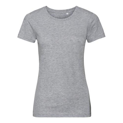 Russell Pure Organic Womens/Ladies Plain T-Shirt
