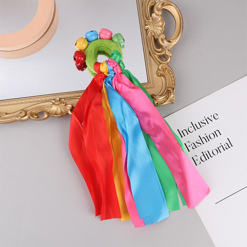 1 шт. Детская лента на запястье, командный спортивный помпон, чирлидинг, большой помпон, клубный танцевальный реквизит, эластичный браслет с эластичной веревкой