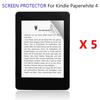 5pcs New 6" e-Reader Anti-Fingerprint Matte Screen Protector Protective Film Guard