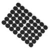 48Pcs Black NOn Slip Self Adhesive Floor Protectors Furniture Sofa Table Chair Rubber Feet Pads