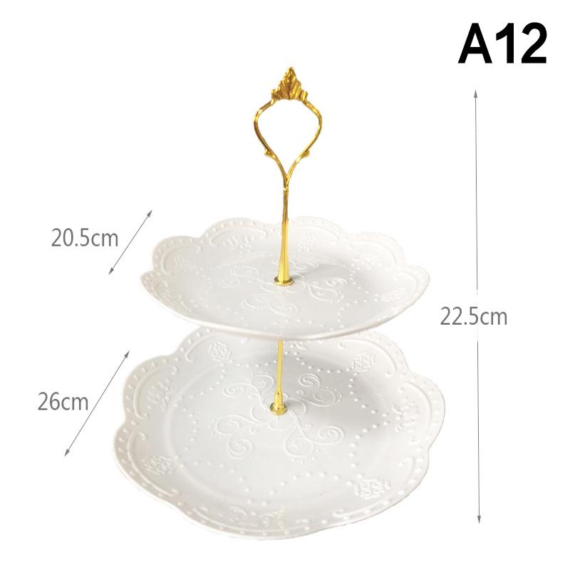 2/3-ярусная подставка для кексов, сервировочная подставка, десертная башня, поднос для фруктов, для чаепития, детского праздника, свадьбы, рождественской вечеринки