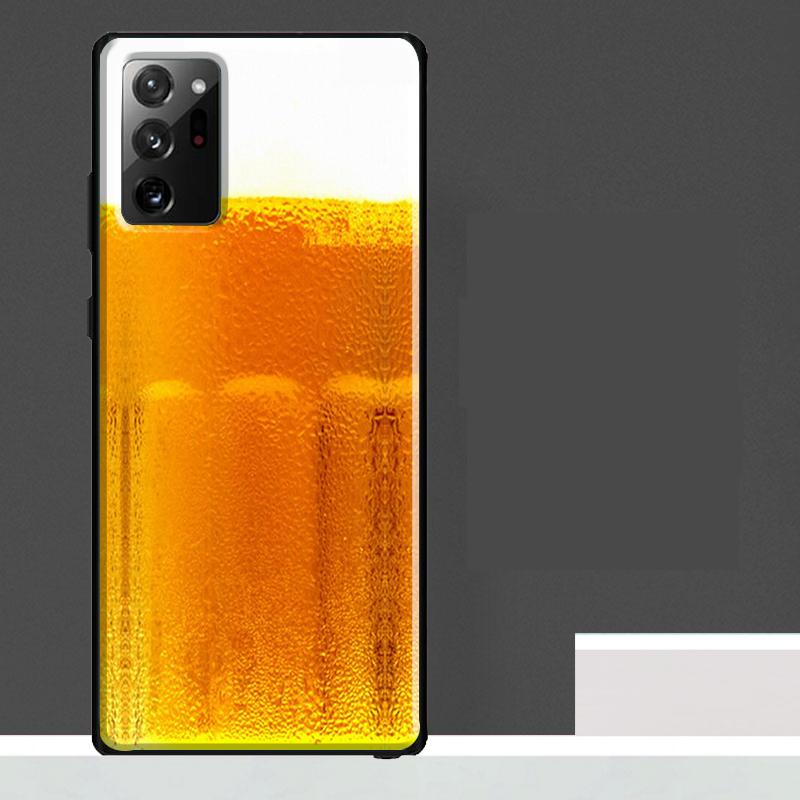 Чехол для телефона Samsung Galaxy S24 Ultra S23 S22 S21 S25 Ultra S9 S10 S20 Plus S25 FE с рисунком "Пей пиво Красное вино"