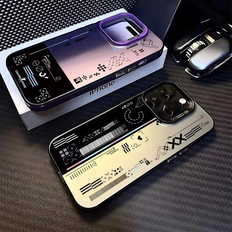 Модный игровой матовый лазерный чехол для телефона для 11 Lite 5G NE 14T 14 13T 13 12T 12 Poco F5 X5 X6 M6 F6 Pro Противоударный бронированный чехол