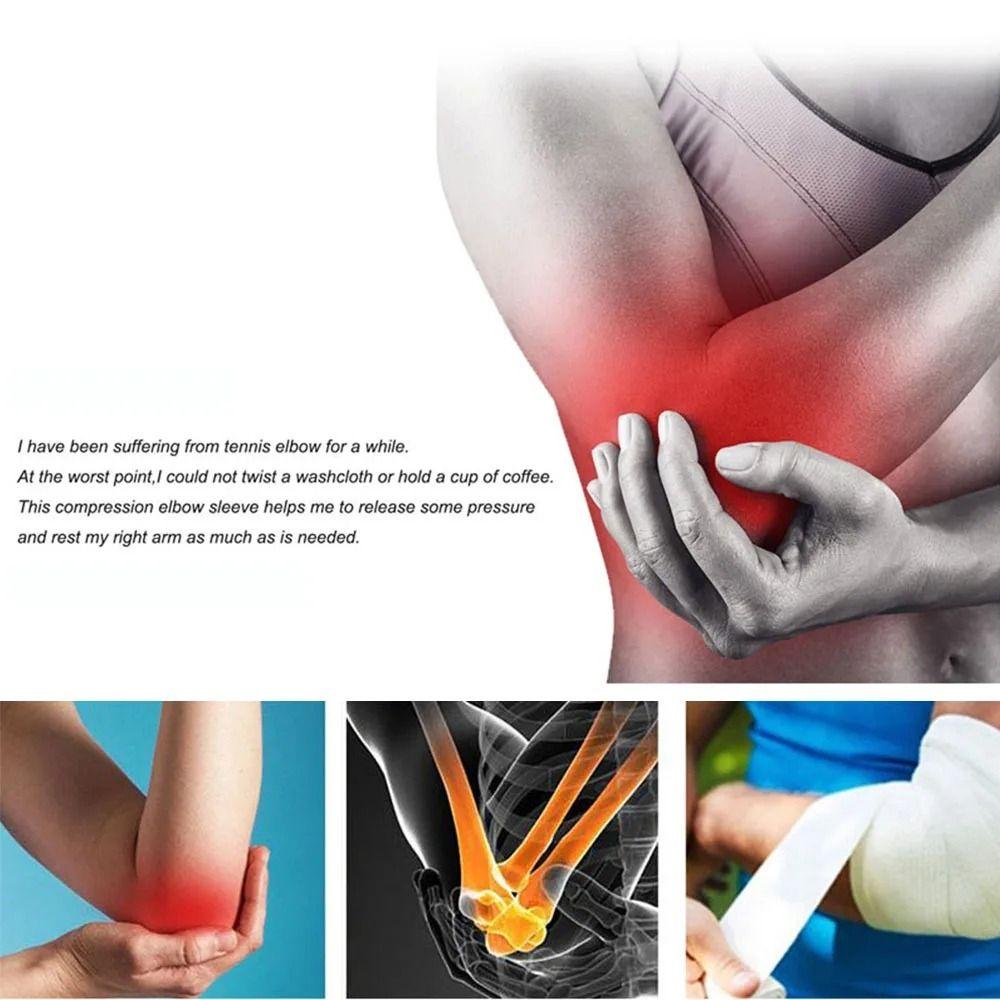 Compression Elbow Brace Exercise Protection Elbow Guard Pads Tennis Elbow Support  Tennis Golfer