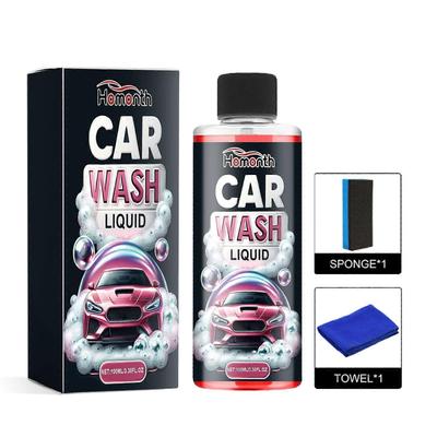 Car Wash Concentrate 1:100  Foam Cleaner for Paint Care, Grease & Dust Removal, Safe for Car Paint