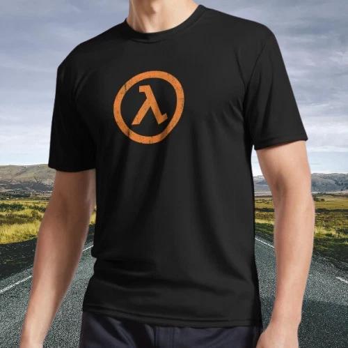 Новая Футболка Half Life Символ Лямбда Активная Футболка Смешная Размер S - 5XL