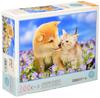 300 Piece Jigsaw Puzzle PRETTY PET Flower Garden Date (26x38cm)