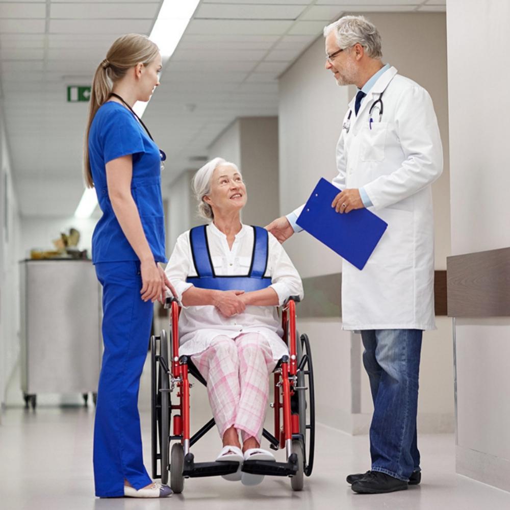 Ремень безопасности для инвалидной коляски, жилет для поддержки туловища для пожилых людей с ограниченными возможностями