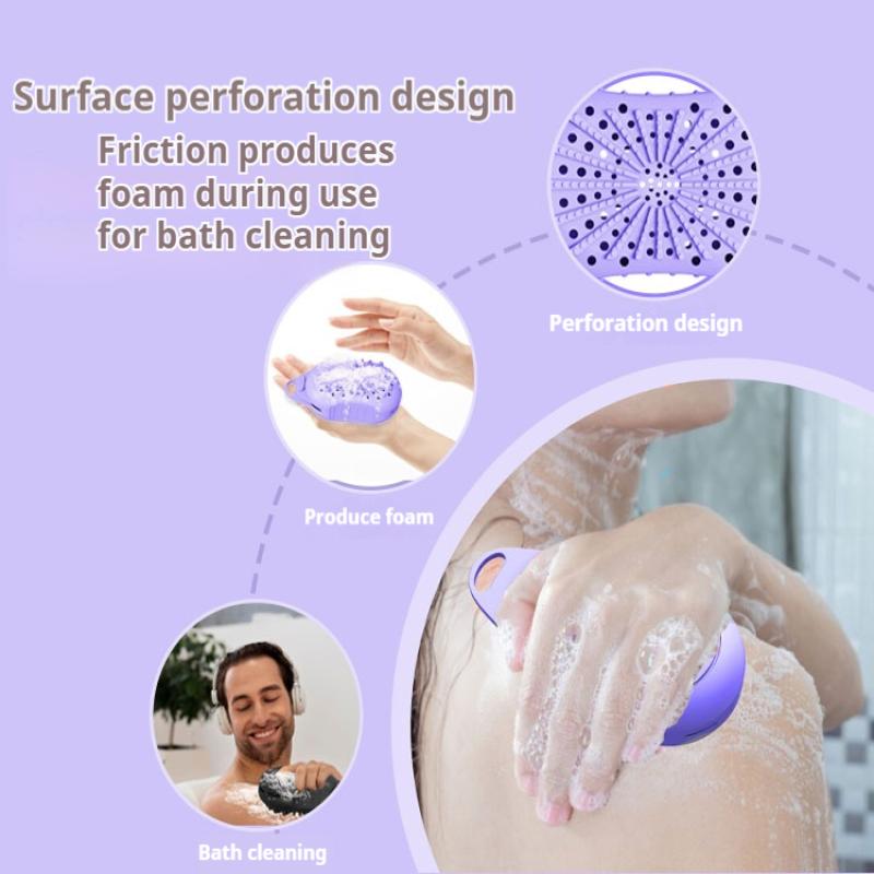 Силиконовые мешочки для мыла, мешочки для хранения с веревкой для отшелушивания, мочалка для душа, массаж для ванны, двусторонний текстурный дизайн, мытье в ванной