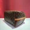 [Pre-Owned] Speedy 30 Iconic Design Rolled Handle Engraved Lock Detachable Adjustable Shoulder Strap Coated Canvas Smooth Leather - Very Good #1DZ6GFI