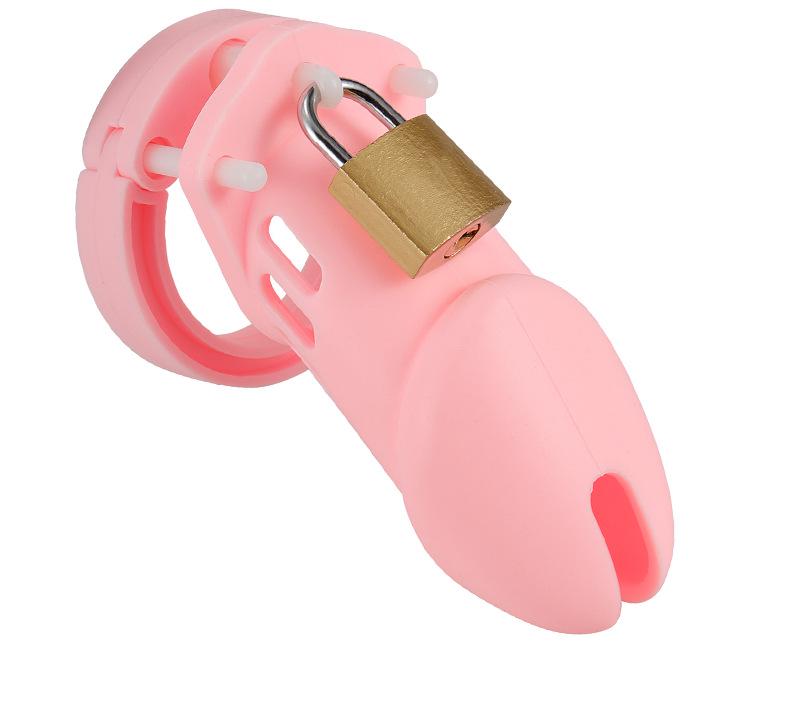 Силиконовая клетка целомудрия для мужчин: СМ Эротическое устройство для тренировки воздержания