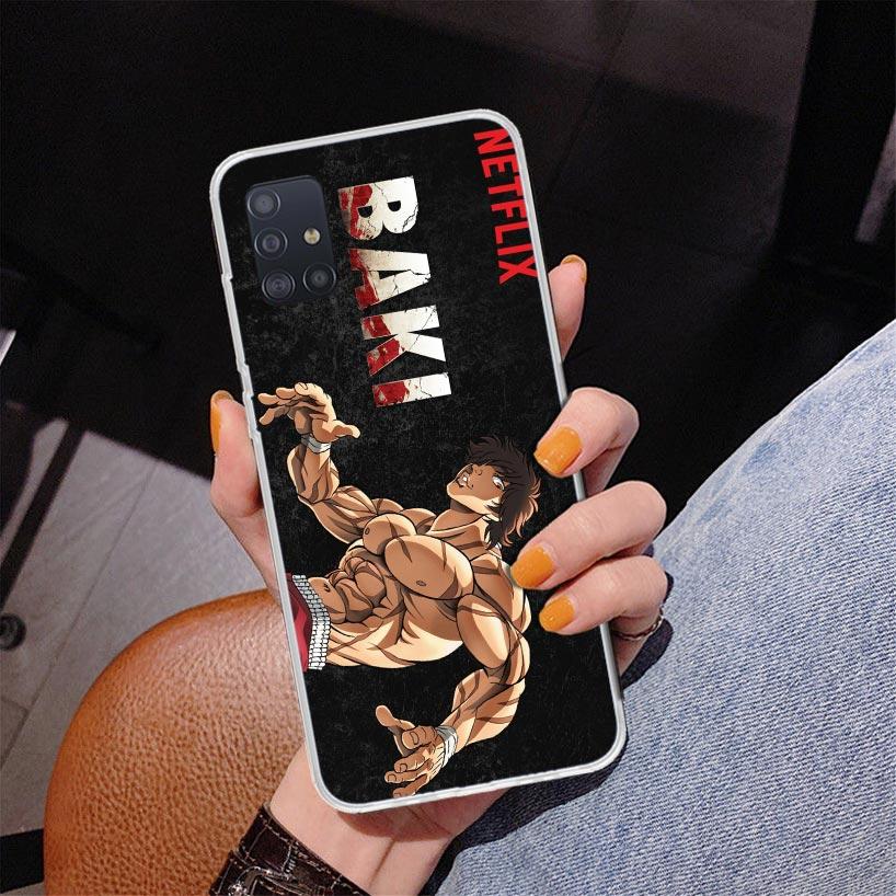Чехол для телефона Original Anime Baki the Grappler для Samsung Galaxy A52 A32 A22 A12 A51 A31 A50S A30S A20S A10S Note 20 Ultra 10 Plus