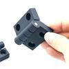 High Quality Folding Door Hinge Industry Strong Black Nylon Plastic