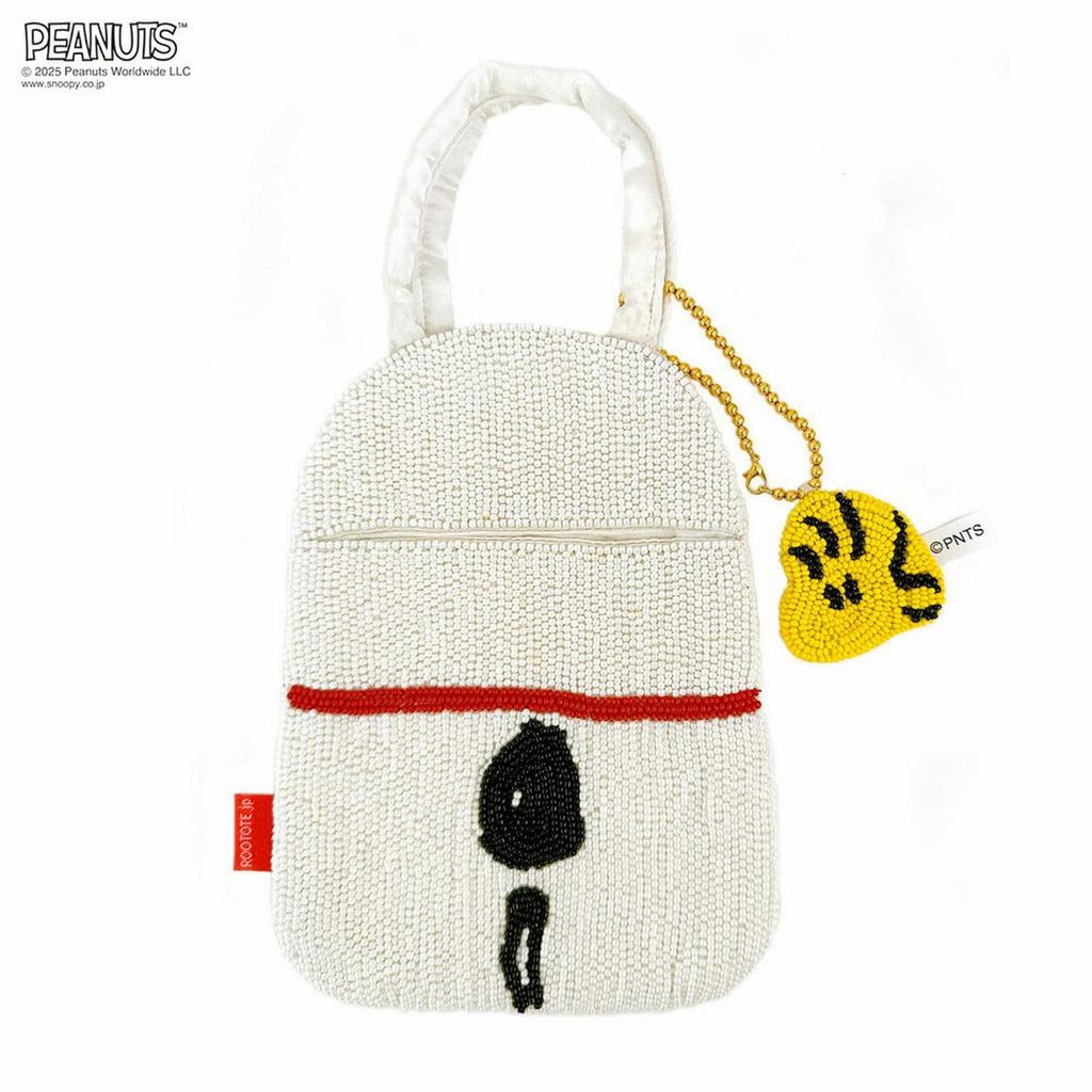 Мини-сумка ROOTOTE Snoopy 8448 Женская сумка, IP. малыш. бисер. Арахис-0В