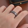 1 шт. Модное, простое и преувеличенное кольцо из титановой стали