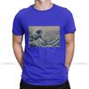 Hokusai Meets Fibonacci Sequence Men ST Shirt Golden Ratio Math T Shirts Technical Geek Vintage