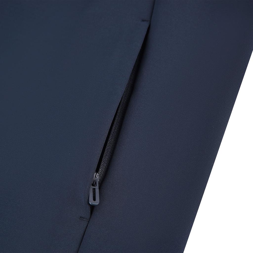 Li-Ning Быстросохнущая прохладная куртка с логотипом и воротником-стойкой для мужчин AWDV757-8