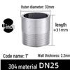 Нержавеющая сталь 304/316L Односторонний сварной соединитель для водопроводной трубы с наружной резьбой - Доступен в 4 и 6 точках