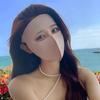 3D Солнцезащитная маска из ледяного шелка: Дышащий, Стирающийся, с Гиалуроновой Кислотой и Защитой Уголка Глаз от УФ-излучения