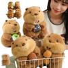 Высококачественная игрушка-подушка Marmot Beaver Hug Food Animal, очаровательный рождественский подарок на день рождения, мягкая реалистичная плюшевая игрушка-сурок капибара