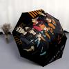 1pc Haikyuu!! Collaboration Automatic Opening Folding Umbrella with 8-Bone Iron Frame Portable Design for Outdoor Use, Perfect Gift for Fans, Traveler