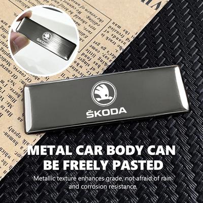 Авто Стайлинг Наклейка Значок на Багажник Авто Аксессуары для Декора Для Fabia Kodiaq Kamiq Superb Yeti Octavia Enyaq Rapid