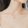 Swarovski Идиллия Солнечный Цирконий Имитация Хрусталя Розовое Золото Ожерелье Женское ожерелье 5642961