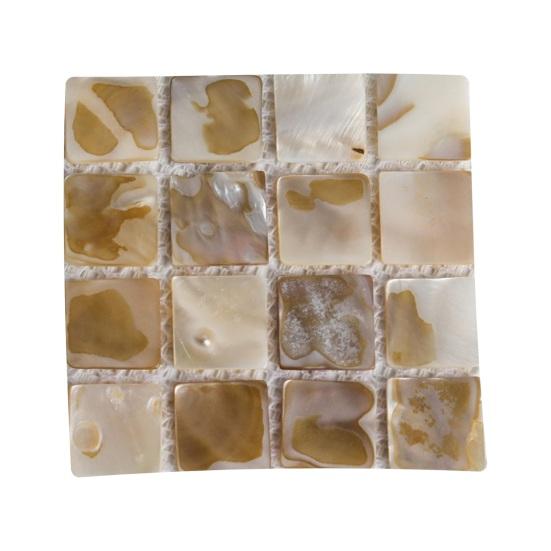Натуральная ракушка квадратная подставка мозаика теплоизоляция украшение дома салфетки реквизит для фотографий коврики для семейного обеденного стола кофейня