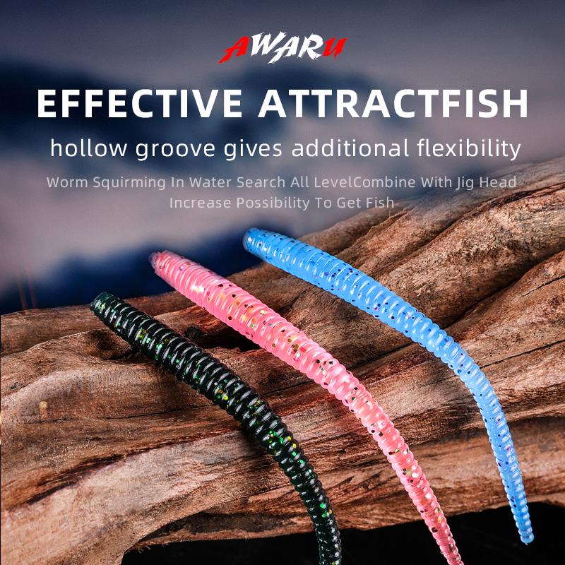 BEARKING Мягкие приманки Worm, 8 см, 1,12 г, 20 шт./пакет, искусственные силиконовые приманки для рыбалки, окуня, щуки, гольяна, приманки для плавания, отсадки, пластиковые приманки