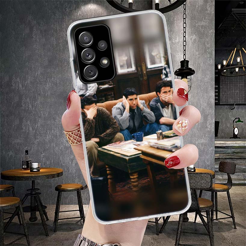 Friends Tv Show Funny Family Soft Phone Case For Samsung Galaxy A12 A22 A32 A52 A72 A02S A51 A50S A71 A70 A31 A20S Note 20 Ultra
