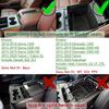 Органайзер центральной консоли для 2014-2018 Chevrolet Silverado/GMC Sierra 1500, 2500/3500HD(2015-), Подлокотник, ящик для хранения, лоток