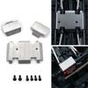 Stainless Steel Chassis Armor Axle Protector Skid Plate For RGT EX86190 EX 86190 LC76 1/10 RC Crawler Car Upgrade Parts