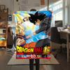 Фланелевое одеяло с принтом персонажей Dragon Ball, Высококачественное, Удобное для всех сезонов, Декор для дома, Тепло и уют, Идеально для рождественских подарков