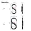 Открытый S-образный крючок Многофункциональный подвесной крючок из нержавеющей стали Портативный рюкзак для кемпинга Карабин
