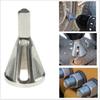 Precision Deburring Tool for Metal Wood Plastic Efficient Chamfering with Triangular Groove Durable Alloy Construction